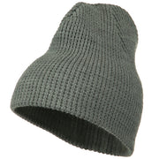 Big Stretch Waffle Stitch Short Beanie