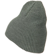 Big Stretch Waffle Stitch Short Beanie