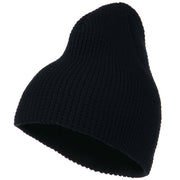 Big Stretch Waffle Stitch Short Beanie