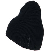 Big Stretch Waffle Stitch Short Beanie