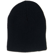 Big Stretch Waffle Stitch Short Beanie