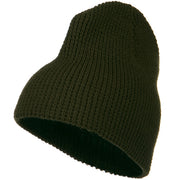 Big Stretch Waffle Stitch Short Beanie