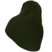 Big Stretch Waffle Stitch Short Beanie