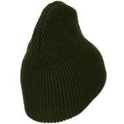 Big Stretch Waffle Stitch Short Beanie