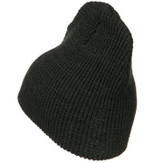 Big Stretch Waffle Stitch Short Beanie