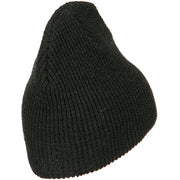 Big Stretch Waffle Stitch Short Beanie