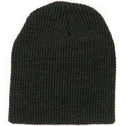 Big Stretch Waffle Stitch Short Beanie