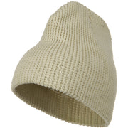 Big Stretch Waffle Stitch Short Beanie