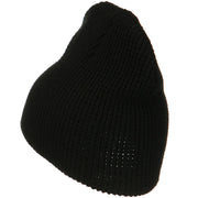 Big Stretch Waffle Stitch Short Beanie