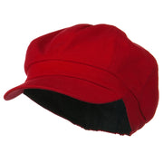 Cotton Elastic Newsboy Cap