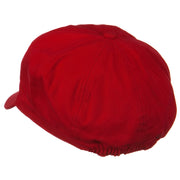 Cotton Elastic Newsboy Cap