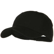 Solid Cotton Twill Low Profile Strap Cap