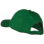 Solid Cotton Twill Low Profile Strap Cap