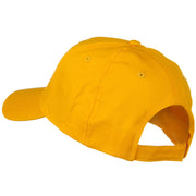 Solid Cotton Twill Low Profile Strap Cap