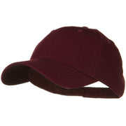 Solid Cotton Twill Low Profile Strap Cap