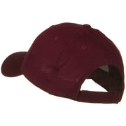 Solid Cotton Twill Low Profile Strap Cap