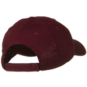 Solid Cotton Twill Low Profile Strap Cap