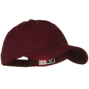 Solid Cotton Twill Low Profile Strap Cap