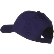 Solid Cotton Twill Low Profile Strap Cap