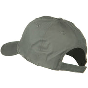 Solid Cotton Twill Low Profile Strap Cap