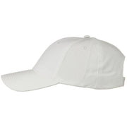 Solid Cotton Twill Low Profile Strap Cap