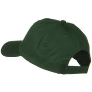 Solid Cotton Twill Low Profile Strap Cap