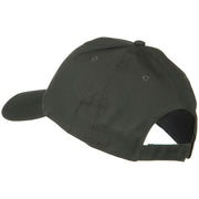 Solid Cotton Twill Low Profile Strap Cap