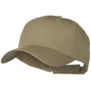 Solid Cotton Twill Low Profile Strap Cap