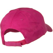 Solid Cotton Twill Low Profile Strap Cap