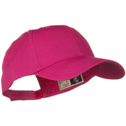 Solid Cotton Twill Low Profile Strap Cap