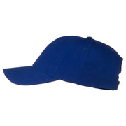 Solid Cotton Twill Low Profile Strap Cap