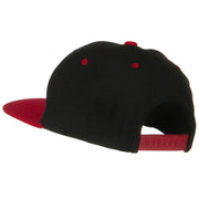 Classic Snapback Wool Blend 2 Tone Cap