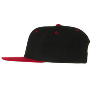 Classic Snapback Wool Blend 2 Tone Cap