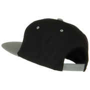 Classic Snapback Wool Blend 2 Tone Cap