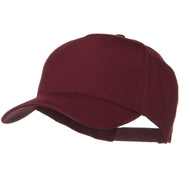 Solid Cotton Twill 5 Panel Prostyle Snap Cap