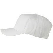 Solid Cotton Twill 5 Panel Prostyle Snap Cap