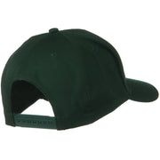 Solid Cotton Twill 5 Panel Prostyle Snap Cap