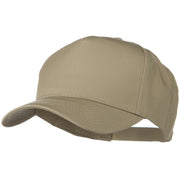 Solid Cotton Twill 5 Panel Prostyle Snap Cap