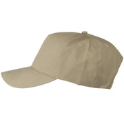 Solid Cotton Twill 5 Panel Prostyle Snap Cap