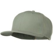 Wool Blend Flat Visor Pro Style Snapback Cap