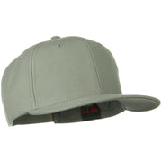 Wool Blend Flat Visor Pro Style Snapback Cap