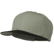 Wool Blend Flat Visor Pro Style Snapback Cap