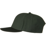 Wool Blend Flat Visor Pro Style Snapback Cap