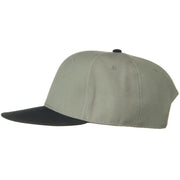 Wool Blend Flat Visor Pro Style Snapback Cap