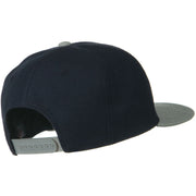 Wool Blend Flat Visor Pro Style Snapback Cap