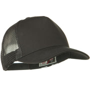 Solid Cotton Twill 5 panel Mesh Back Cap