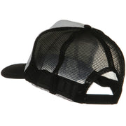 Two Tone Polyester 5 Panel Foam Front Mesh Back Cap