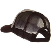 Two Tone Polyester 5 Panel Foam Front Mesh Back Cap