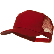 Solid Cotton Twill Mesh Prostyle Cap