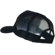 Solid Cotton Twill Mesh Prostyle Cap